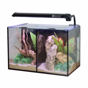 Aqua One Betta Duo Glass Aquarium Black (20L)